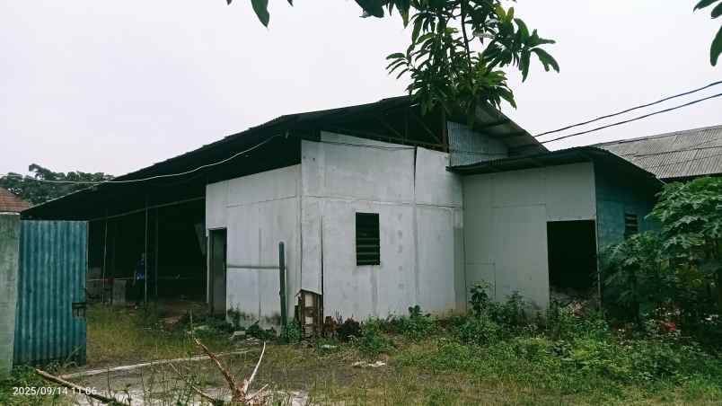 disewakan workshop 1100 m2 kota bekasi