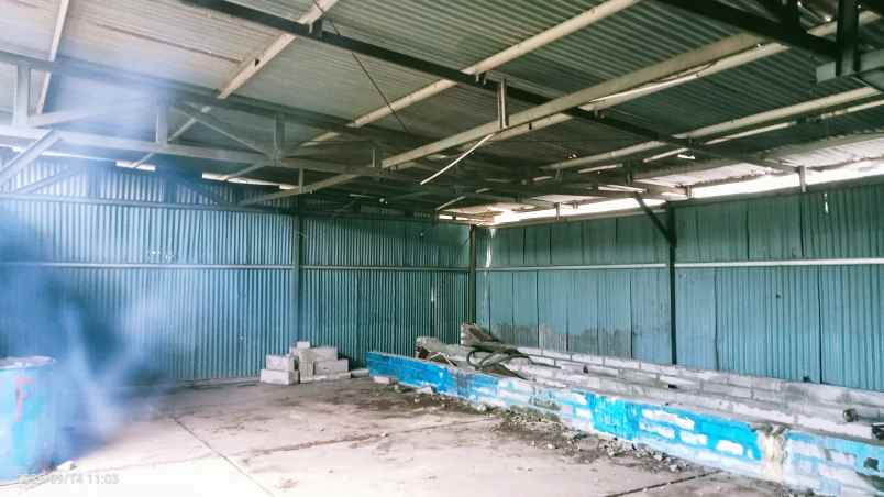 disewakan workshop 1100 m2 kota bekasi