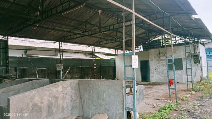 disewakan workshop 1100 m2 kota bekasi