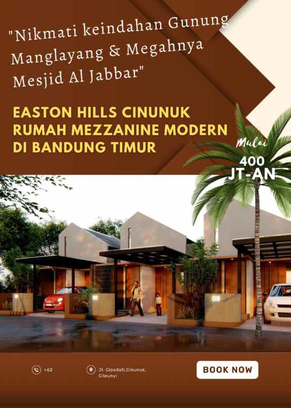 easton hills hunian minimalis modern bandung timur