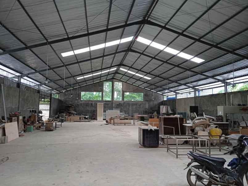 gudang cikupa lt 1200 856 shm pln 3 phase kontainer ok