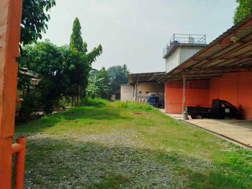 gudang ex pabrik minuman ringan di setu bekasi