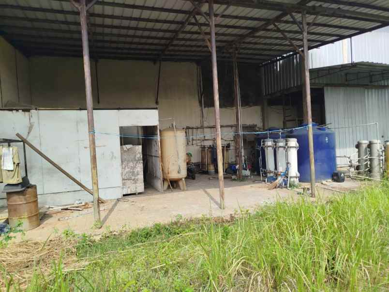 gudang ex pabrik minuman ringan di setu bekasi