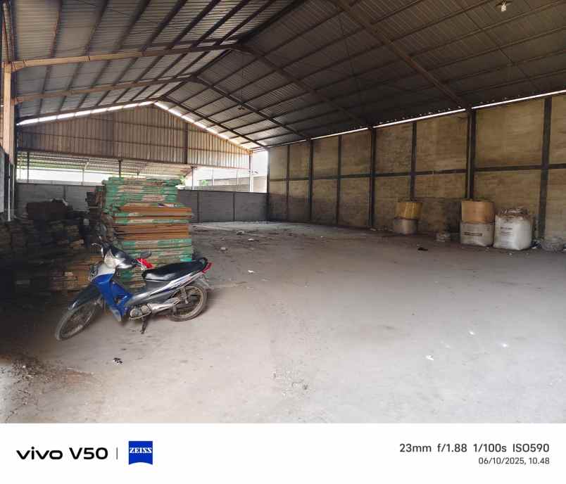 gudang luas 6918 m2 di mustika jaya kota bekasi