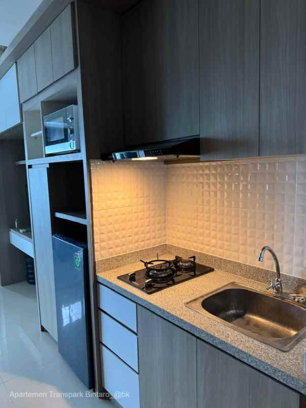 jual cepat studio apartment transpark bintaro