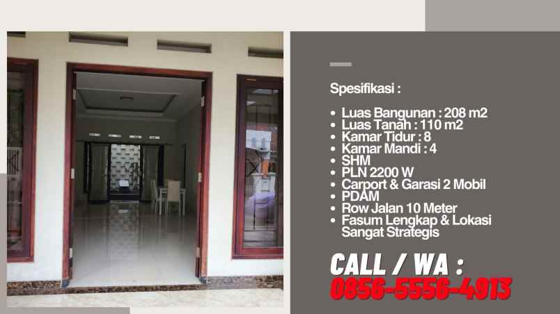 jual rumah 2 lantai delta sari sidoarjo
