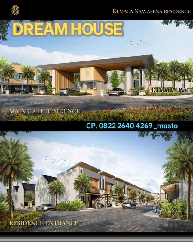 miliki rumah impian 2 lantai disalatiga mulai 643jt