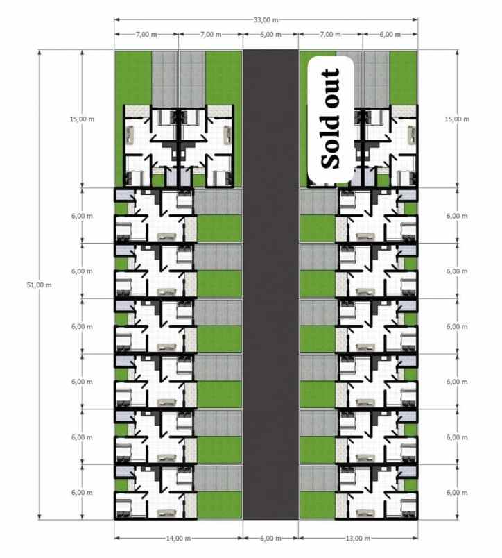 perumahan baru dikawasan pinang baris kualitas mewah