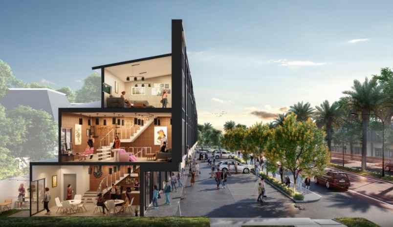 ruko panama metland cibitung 3 lantai konsep 3 in 1