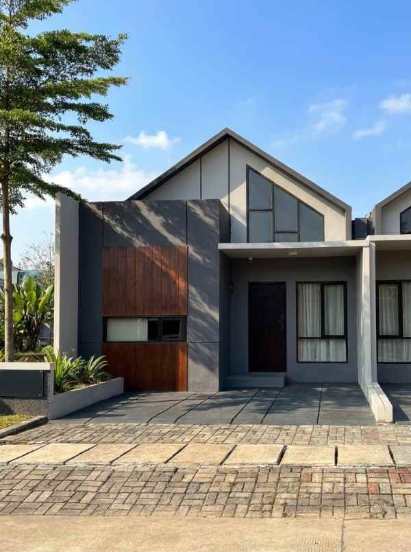 rumah 1 lantai dibekasi konsep rumah open space
