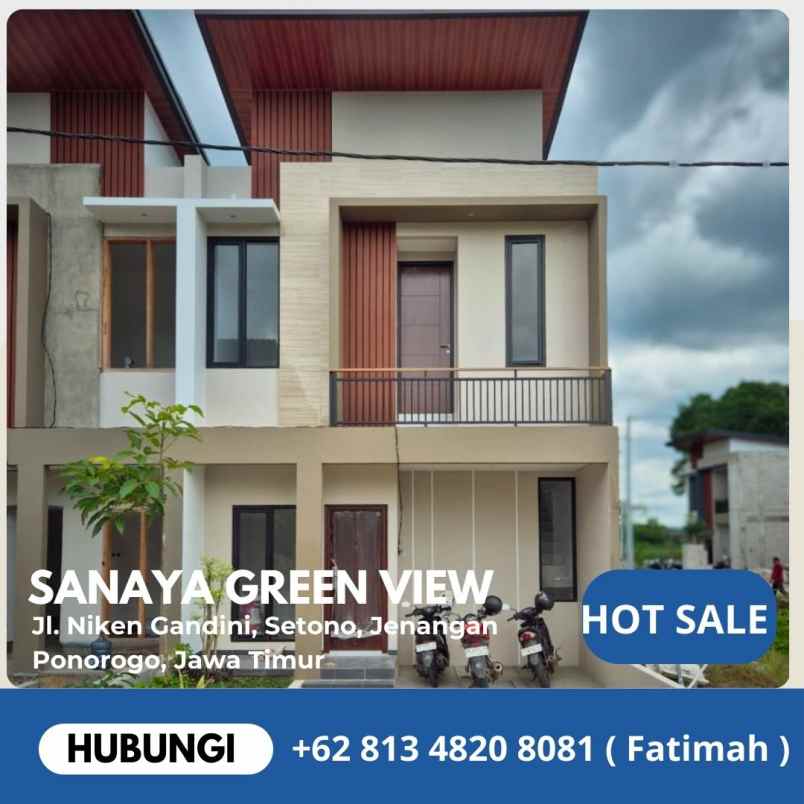 rumah 2 lantai terlaris di kota ponorogo