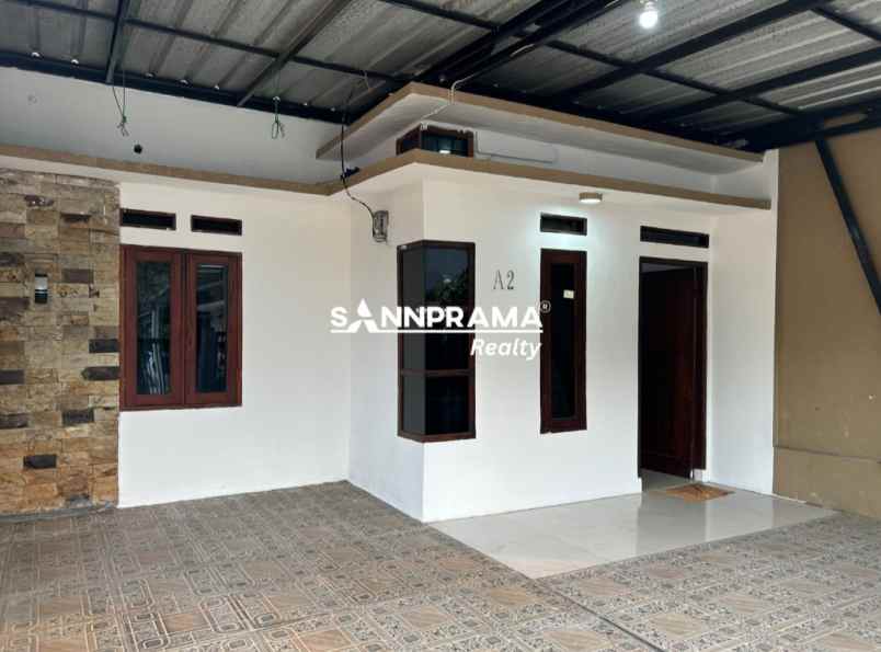 rumah apik terawat dalam cluster di pasir putih depok