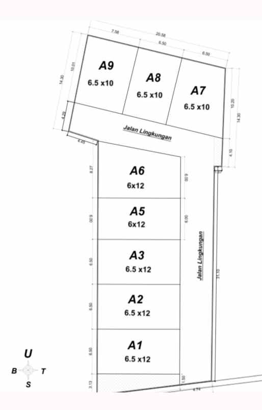 rumah cluster 1m harjamukti cimanggis depok