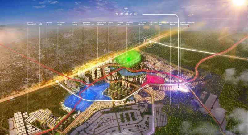 rumah cluster cendana spark