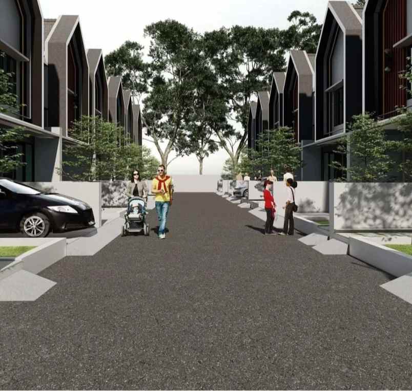 rumah cluster cimanggis depok 790jt an