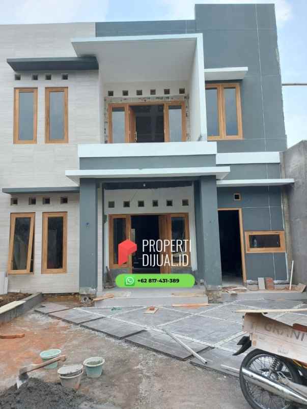 rumah dijual sidomoyo 2 lantai 4 kamar tidur