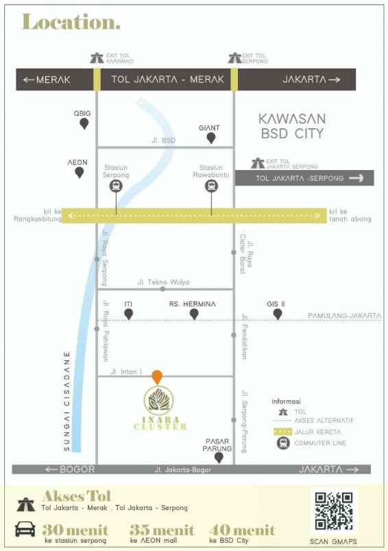 rumah jalan intan gunung sindur