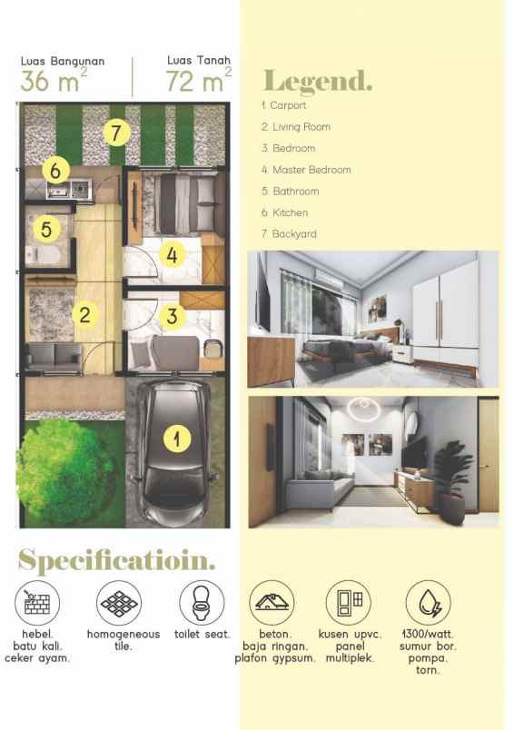 rumah jalan intan gunung sindur