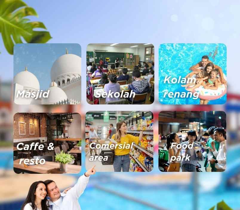 rumah komersil citra gading serang