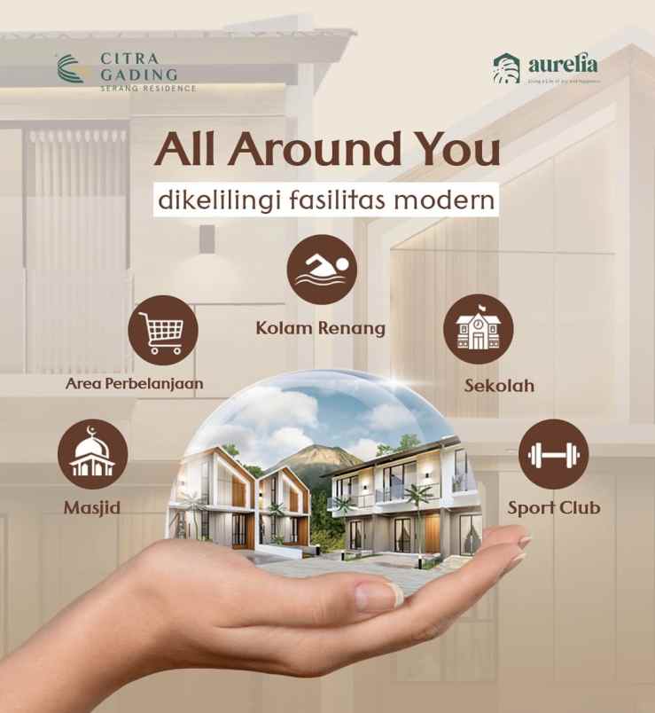 rumah komersil citra gading serang