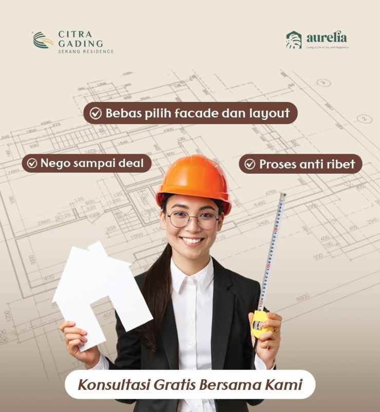 rumah komersil citra gading serang