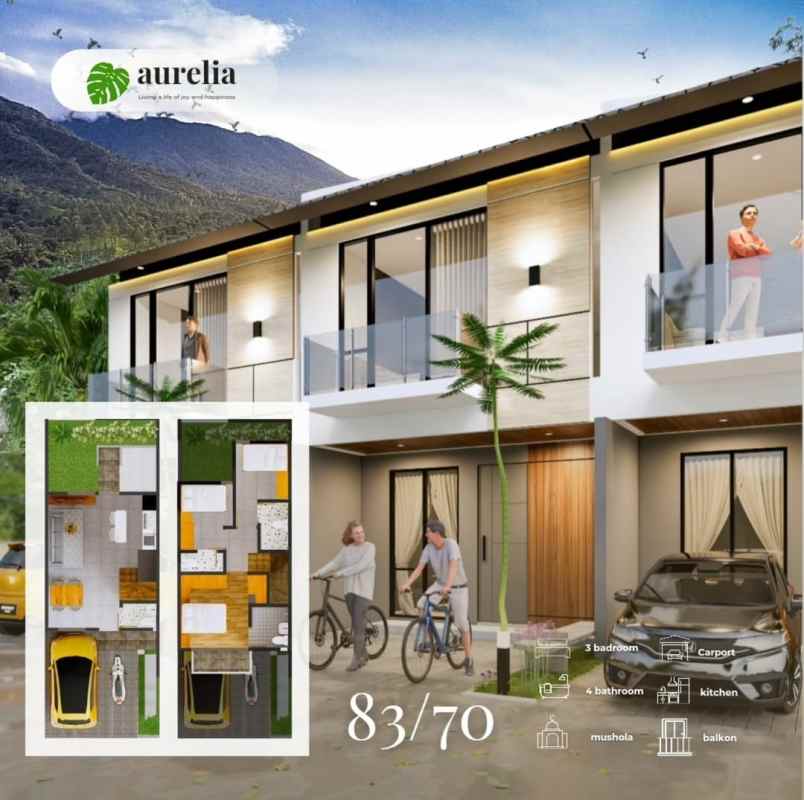 rumah komersil citra gading serang