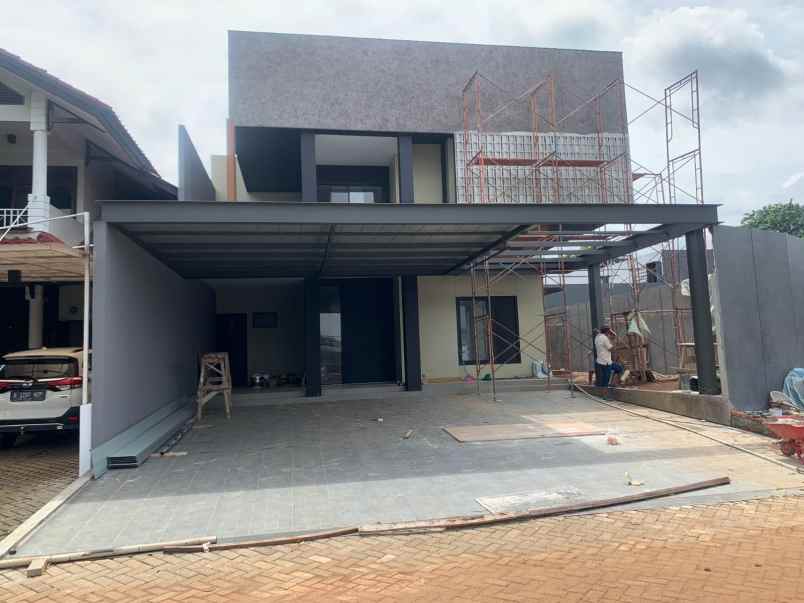 rumah mewah dalam cluster di pamulang