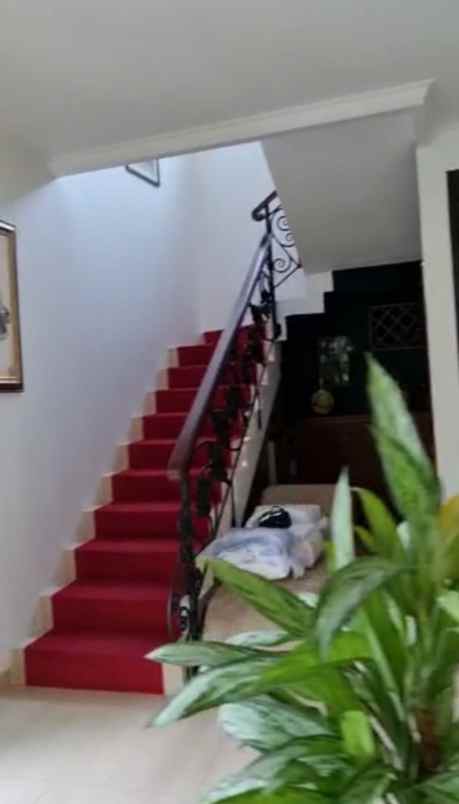 rumah mewah unik ukiran jati solo bukit sentul