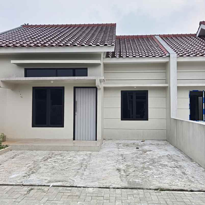 rumah modern minimalis yang asri