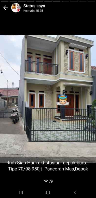 rumah pancoran mas depok