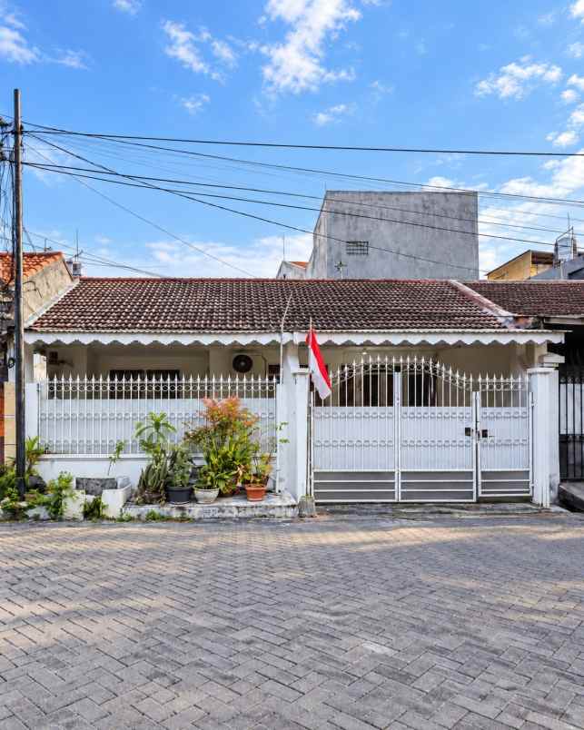 rumah sutorejo timur butuh renov ts row jalan 2 mobil
