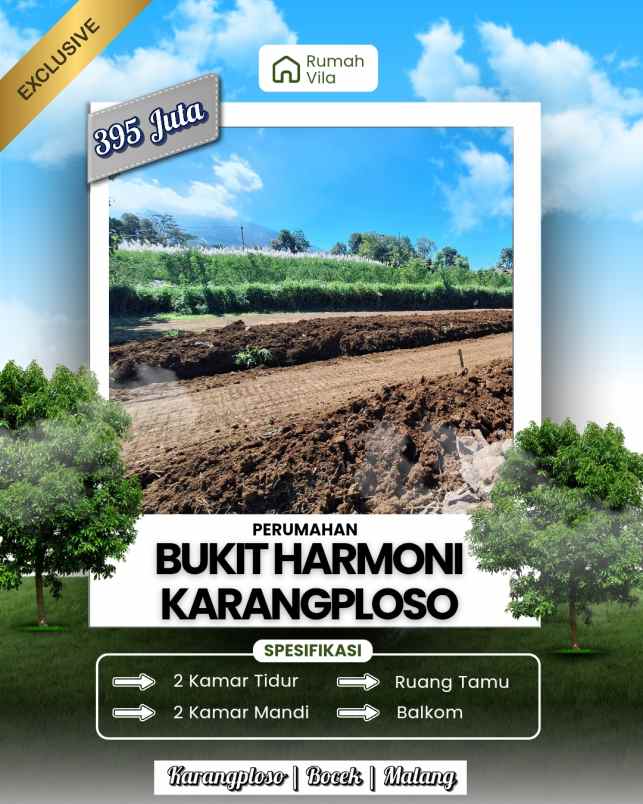 rumah villa di karangploso malang terbaru 2025