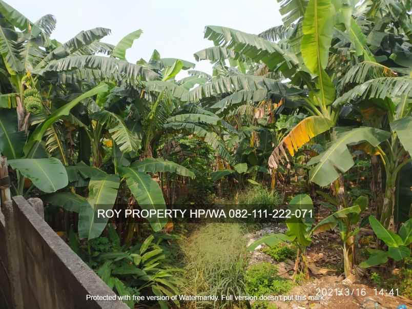 tanah jl cikunir raya jatiasih