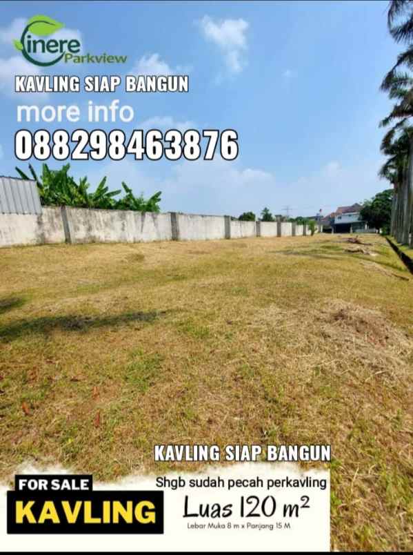 tanah jl cinere parkview raya