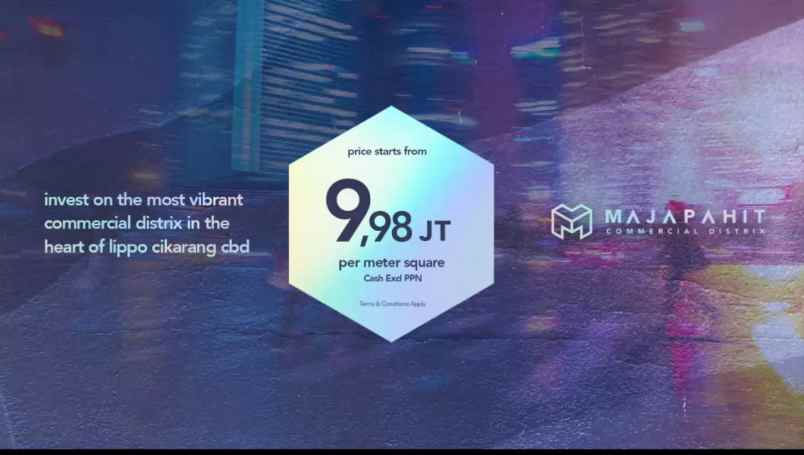 tanah jl majapahit lippo