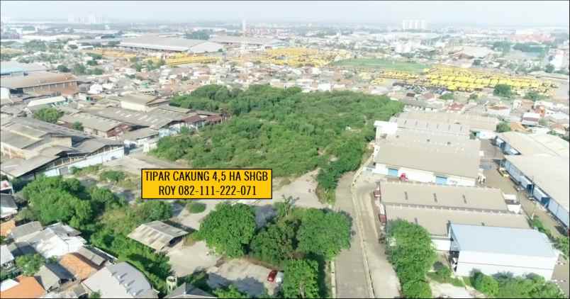 tanah jl tipar cakung sukapura