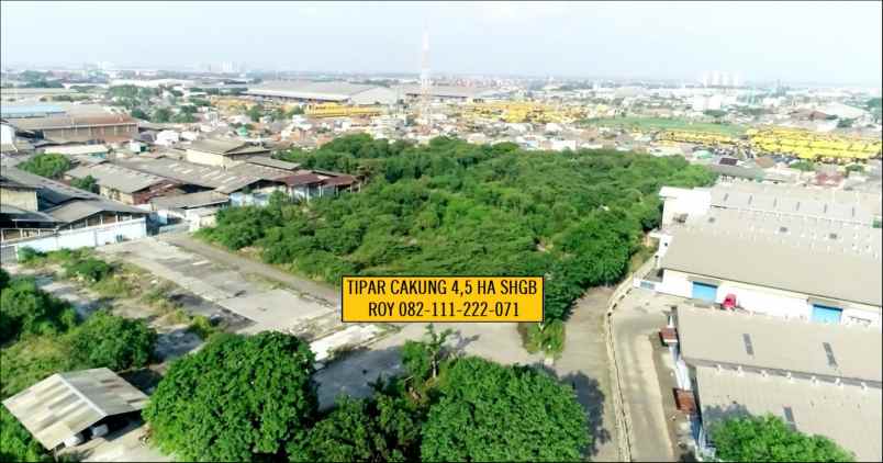 tanah jl tipar cakung sukapura