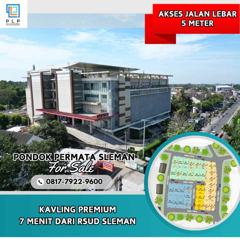 tanah kavling premium 190 jutaan area jalan magelang