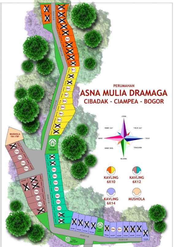 tanah kelurahan cibadak kec