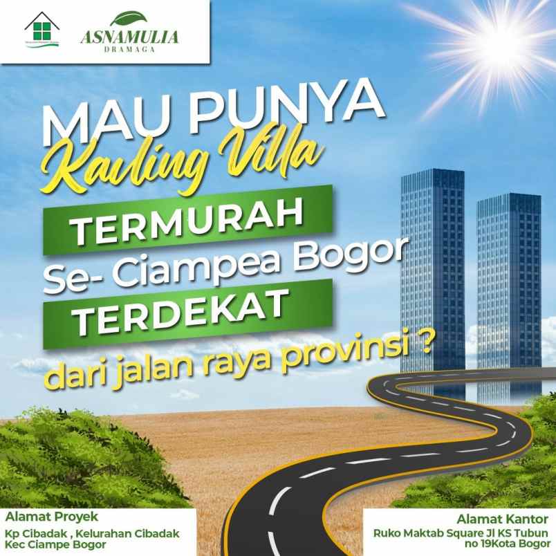 tanah kelurahan cibadak kec