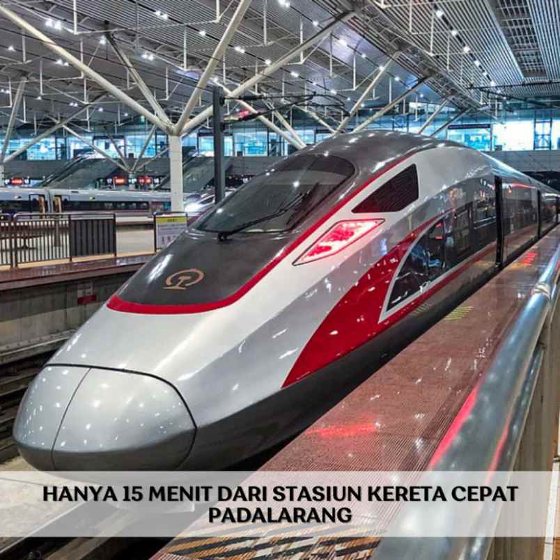 tanah murah dekat stasiun kereta cepat padalarang