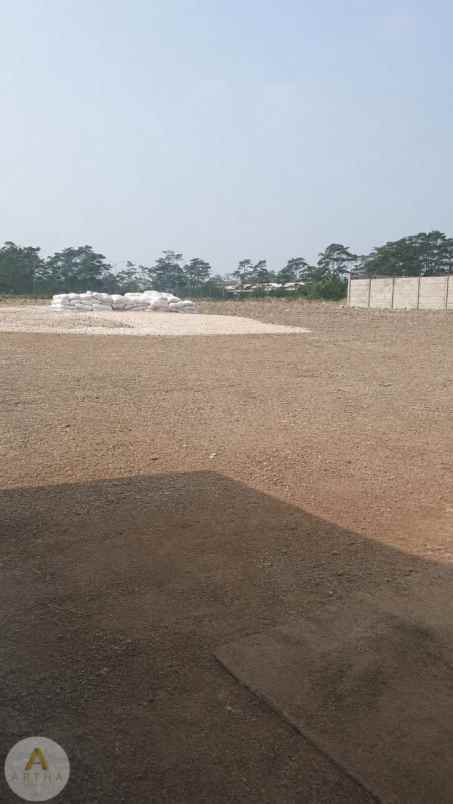 tanah padat rata dekat pintu tol tki margaasih