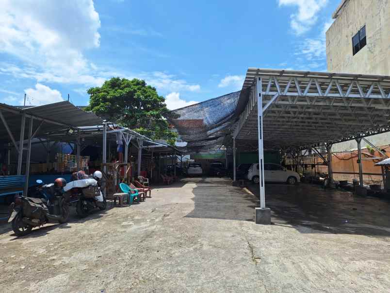 tanah uk 12x42 pinggir jalan raya area pamulang