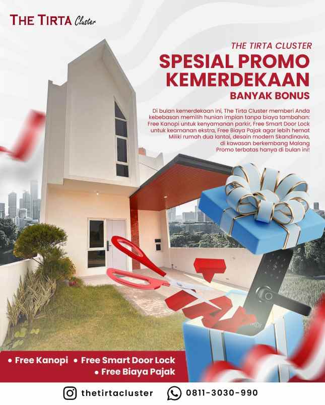 temukan rumah impianmu di the tirta cluster