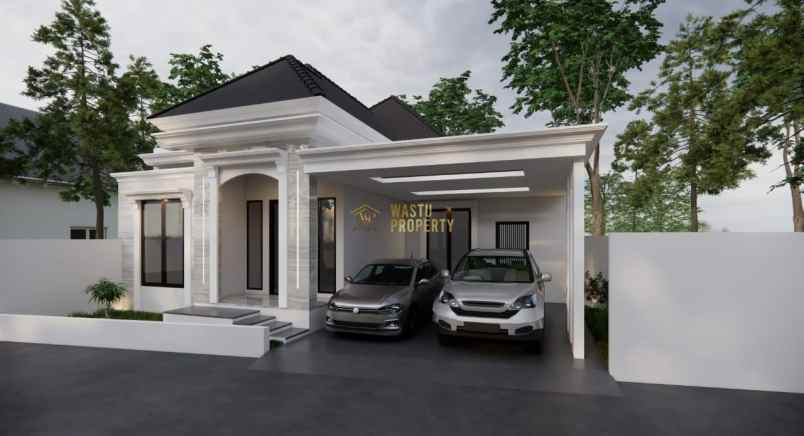 villa klasik design minimalis tanah luas fully furnish