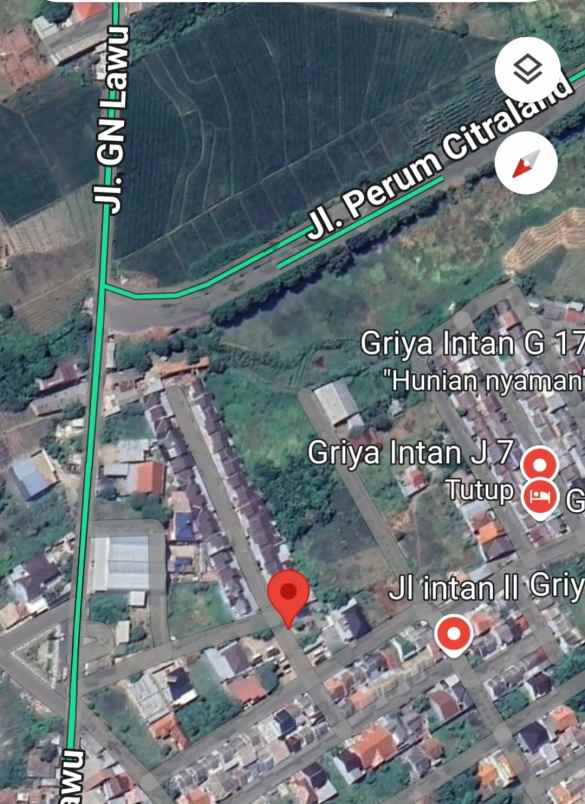 d jual tanah kavling strategis