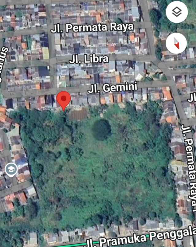 d jual tanah strategis