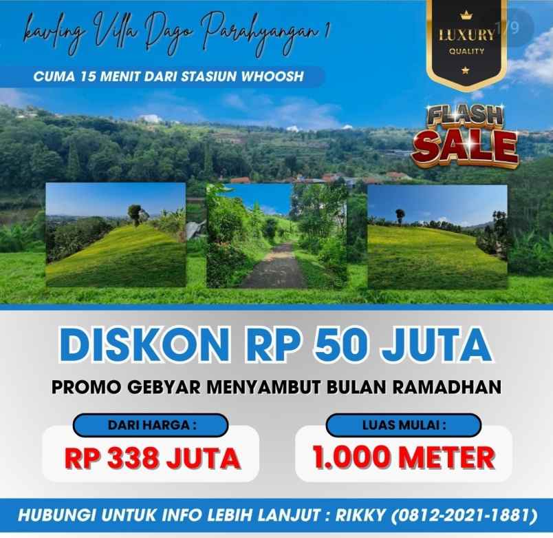 dago parahyangan murah strategis