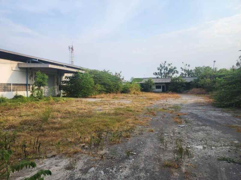 dijual disewakan gudang di sidoarjo