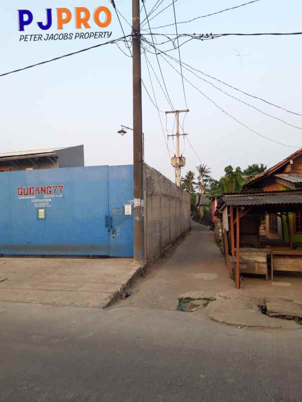 dijual gudang furnished di jalan raya sukamekar bekasi